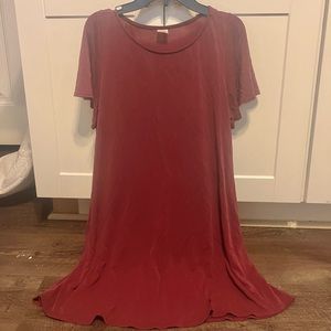 Red dress